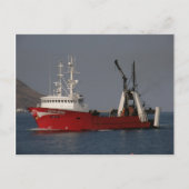 Pistool Mar, Vissen Trawler in de Nederlandse have Briefkaart (Voorkant)
