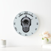 Pistool met puntje en klok mee met Jouw naam (Huis)