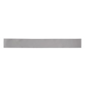 Pistool Metal Silver Steel Grey Solid Kleur Satijnen Lint (Voorkant)