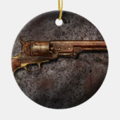Pistool - Model 1851 - 36 kaliber revolver Keramisch Ornament (Voorkant)