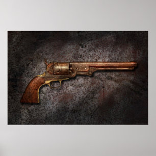 Pistool - Model 1851 - 36 kaliber revolver Poster