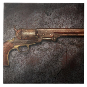 Pistool - Model 1851 - 36 kaliber revolver Tegeltje
