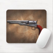 Pistool - Model 1860 legervolver Muismat (Met muis)