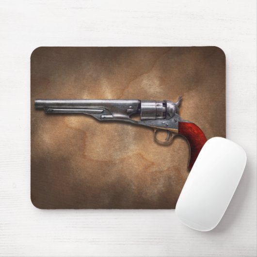 Pistool - Model 1860 legervolver Muismat (Met muis)