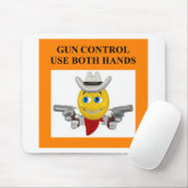 pistool muismat (Met muis)