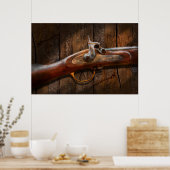 Pistool - Musket - London Armory Poster (Keuken)