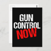 Pistool nu beheren briefkaart (Voorkant / Achterkant)