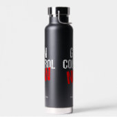 Pistool nu politieke hervorming aangepast waterfles (Links)