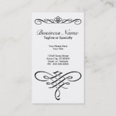 pistool op je hoofd visitekaartje (Achterkant)