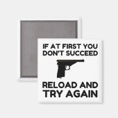 Pistool opnieuw laden magneet (Voorkant / Achterkant)