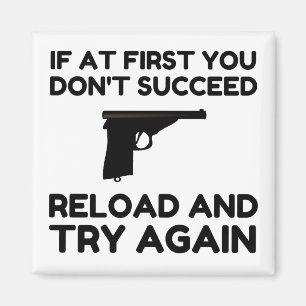 Pistool opnieuw laden magneet