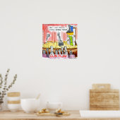 Pistool Play Funny Poster (Keuken)