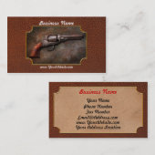 Pistool - Politie - Dans voor mij Visitekaartje (Voorkant / Achterkant)