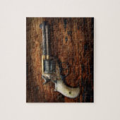 Pistool - Politie - True Grit Legpuzzel (Verticaal)