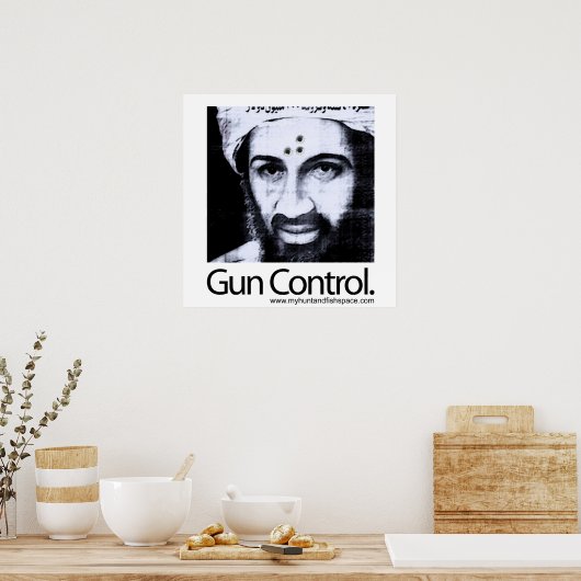 Pistool Poster (Keuken)