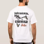 Pistool rechten 2e wijziging Shirt (Achterkant)