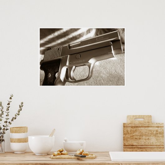 Pistool reeks poster (Keuken)