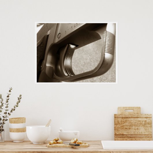 Pistool reeks poster (Keuken)