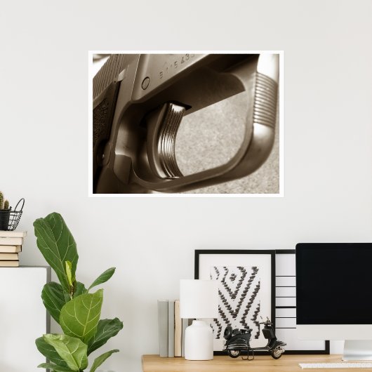 Pistool reeks poster (Thuiskantoor)