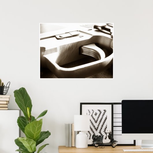 Pistool reeks poster (Thuiskantoor)