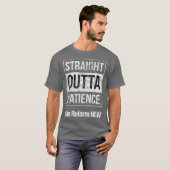 Pistool Reform Outta Patience Control Now T-shirt (Voorkant volledig)