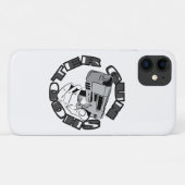 Pistool shooter illustratie Case-Mate iPhone case (Achterkant (horizontaal))