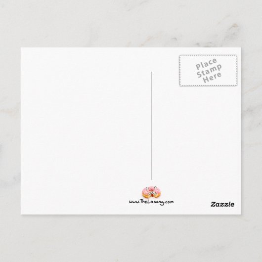 pistool stencil graffiti art briefkaart (Achterkant)