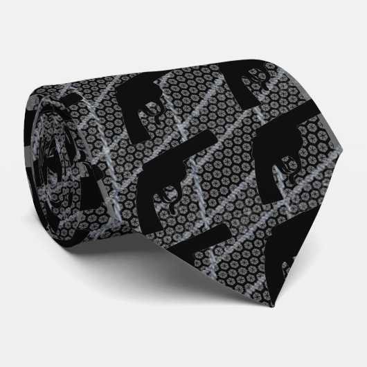 Pistool Stropdas (Opgerold)