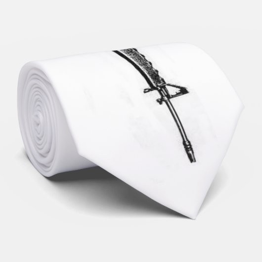 PISTOOL STROPDAS (Opgerold)