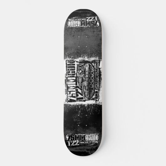 pistool T22-skateboard (75 mm) Persoonlijk Skateboard (Voorkant)