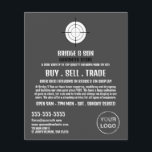 Pistool Target, Gunsmith, Gunstore Adverteren Flyer<br><div class="desc">Pistool Target,  Gunsmith,  Gunstore Adverteren brochures door de Visitekaartje winkel.</div>