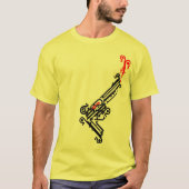 Pistool Tattoo T-Shirt (Voorkant)
