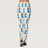 Pistool-toting Pin-up Cowgirl Thunder_Cove Leggings (Achterkant)