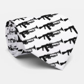 Pistool Trumpet stropdas (Opgerold)