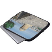 Pistool turret op de oude muren in Valletta, Malta Laptop Sleeve (Voorkant onderkant)