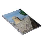 Pistool turret op de oude muren in Valletta, Malta Notitieboek (Rechterzijde)