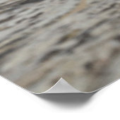 Pistool turret op de oude muren in Valletta, Malta Poster (Hoek)