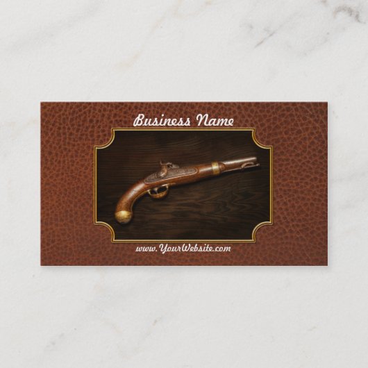 Pistool - US model 1842 Visitekaartje (Voorkant)