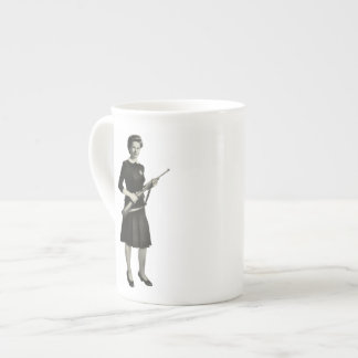  Pistool van de jaren '50: Gal Bone China Coffee T Porselein Kop
