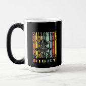 Pistool van de schedel, Halloween Night Magische Mok (Links)