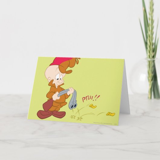 PISTOOL van ELMER FUDD™ mislukt Kaart (Voorkant)