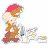 PISTOOL van ELMER FUDD™ mislukt Sticker (Voorkant)
