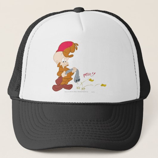 PISTOOL van ELMER FUDD™ mislukt Trucker Pet (Voorkant)