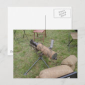 Pistool van kaarsen briefkaart (Voorkant / Achterkant)