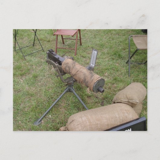 Pistool van kaarsen briefkaart (Voorkant)