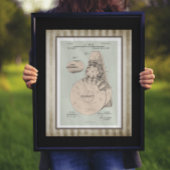  Pistool van machine-invoer Poster