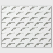 Pistool verpakt papier (Vlak)