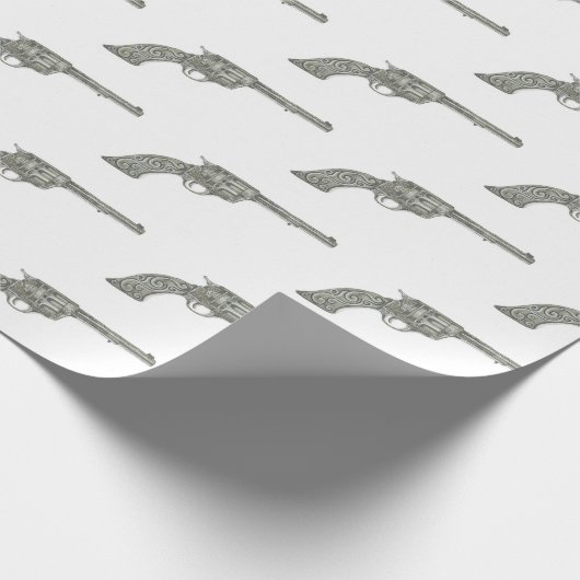 Pistool verpakt papier (Hoek)