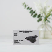 Pistool Visitekaartje (Staand voorkant)