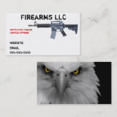 Pistool Visitekaartje (Voorkant / Achterkant)